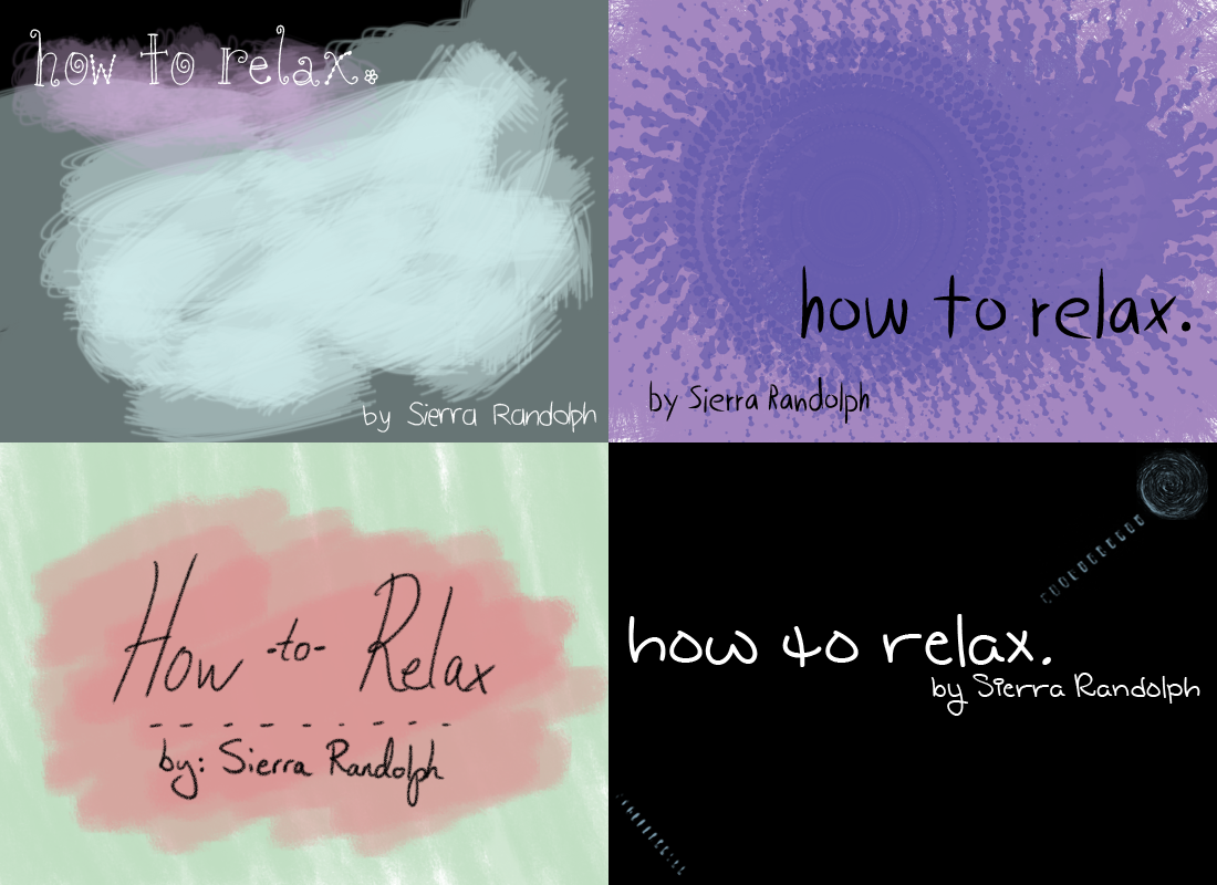How to Relax: Alternate Title Concepts