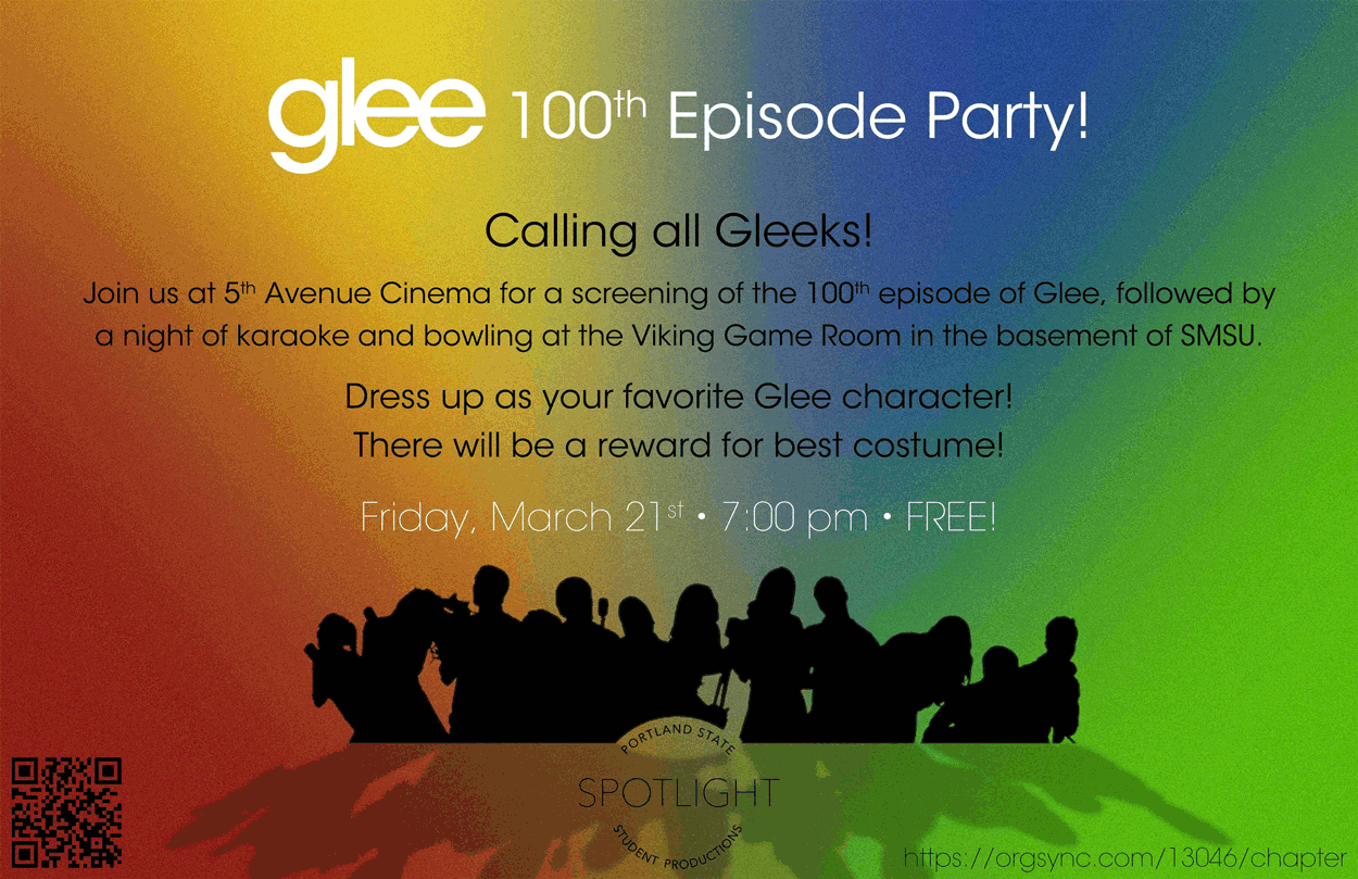 Spotlight Posters: GLEE Party